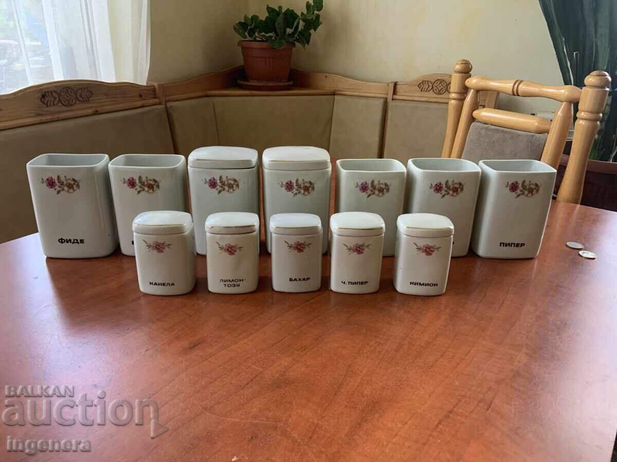 ΠΟΡΣΕΛΑΝΙΝΟ ΣΕΡΒΙΣ ΓΙΑ ΚΑΡΥΚΕΥΜΑΤΑ ΒΟΥΛΓΑΡΙΑ ΕΤΙΚΕΤΑ ΚΑΙΝΟΥΡΙΟ