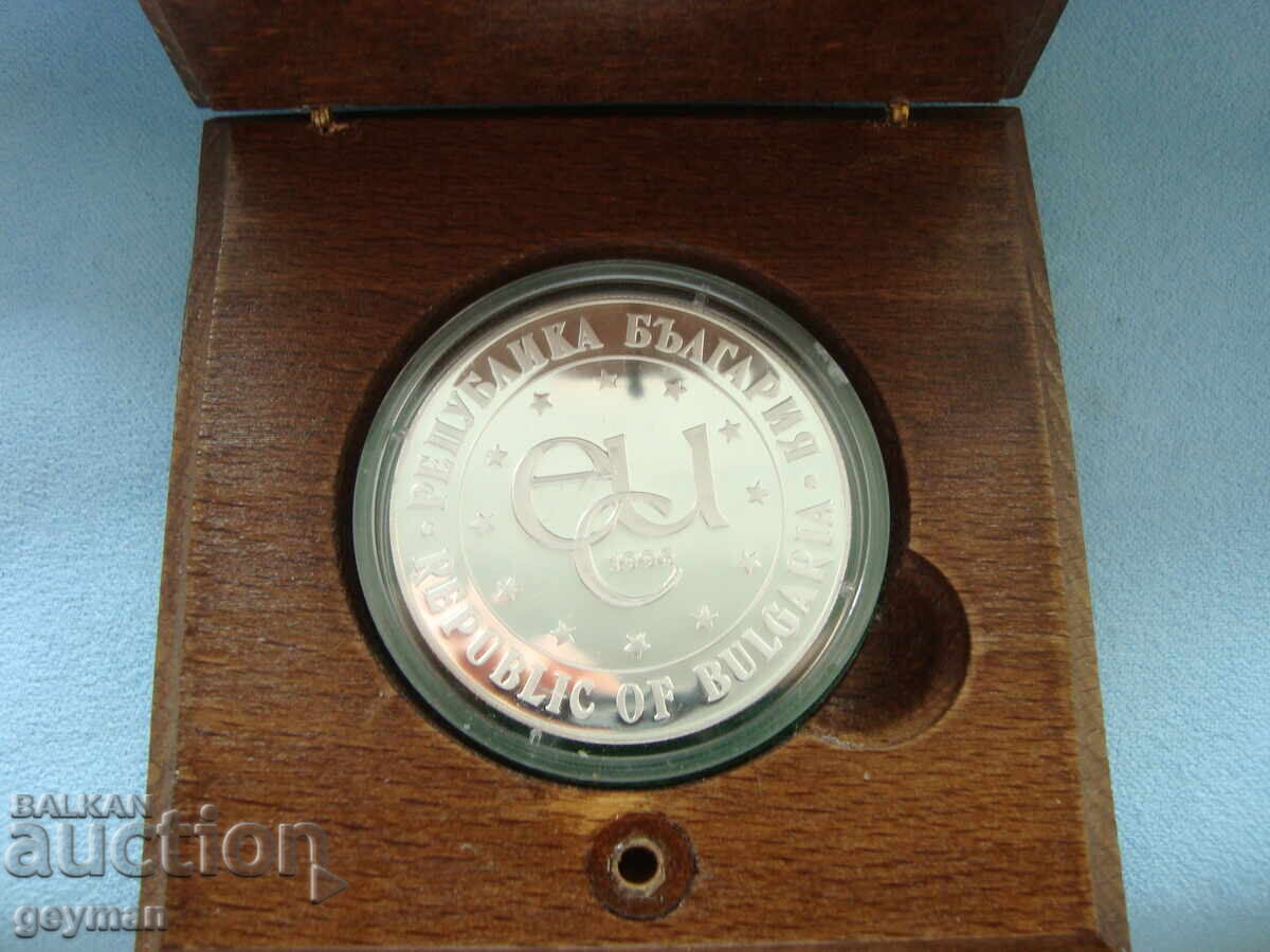 Auction  Ivan Rilski - 1996 + BNB box, BG ounce pure silver!