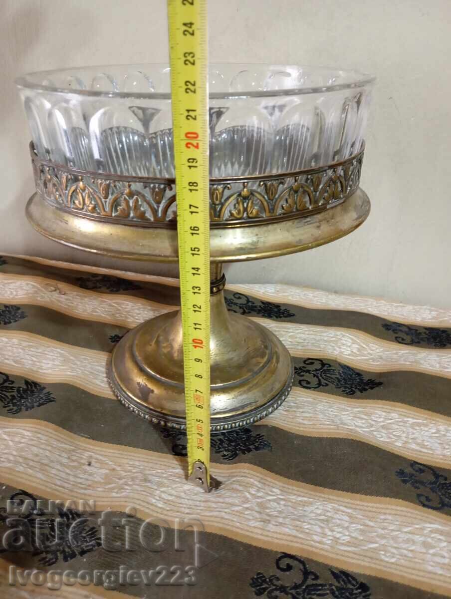 Livrarea Cupa veche, fructieră art deco Livrarea Cupa veche, fructieră art deco