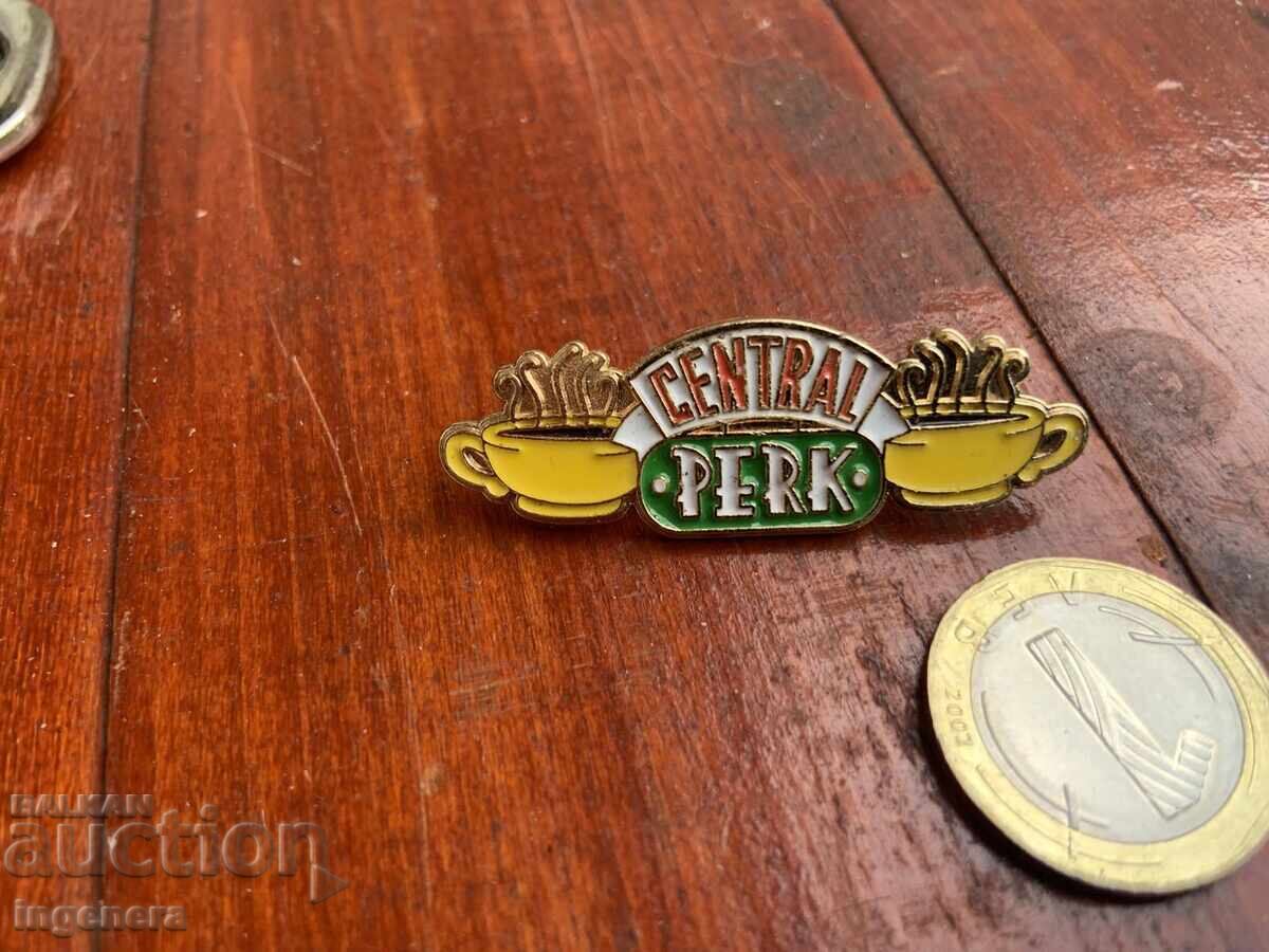 PIN - Friends Central Perk Enamel Pin Brooch Button Novelty