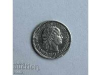 Haiti 10 centime argint 1881