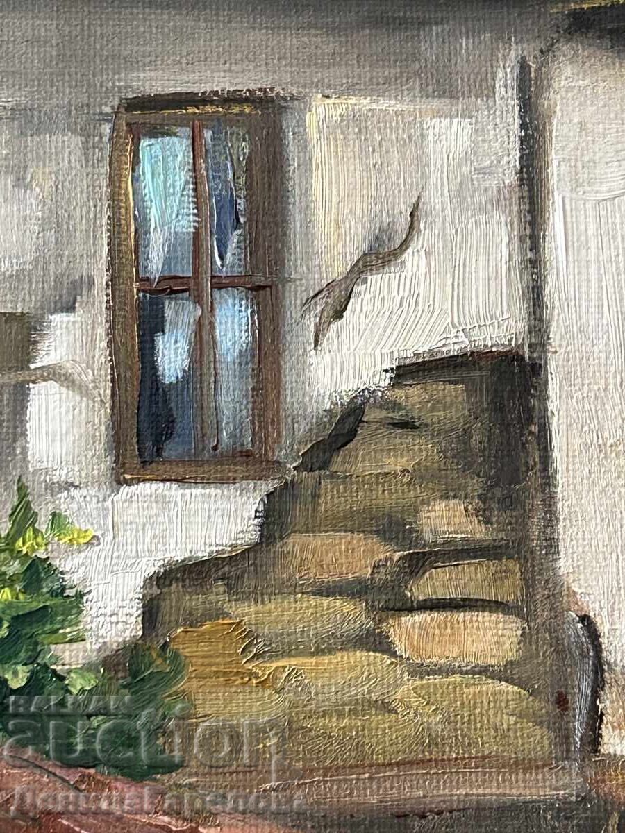 Δενίτσα Γκαρέλοβα πίνακας λάδι 50/40 “Βόλτα μετά τη βροχή” - 5