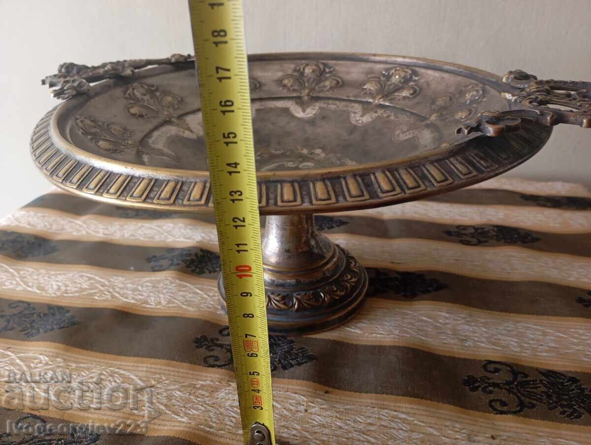 Παράδοση Παλιό μπολ, φρουτιέρα art deco