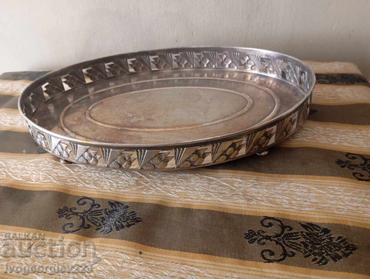 Cupa argintată Art Deco Cupa argintată Art Deco