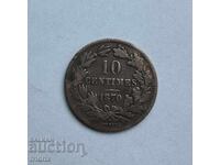 Luxemburg 10 centime / Luxembourg 10 centime 1870 ZH