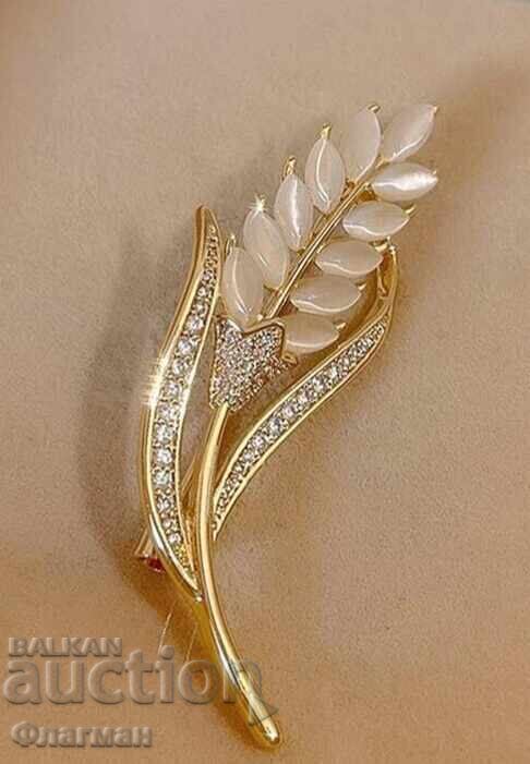 Woman's brooch - Wheat ear / 38 Woman's brooch - Wheat ear / 38