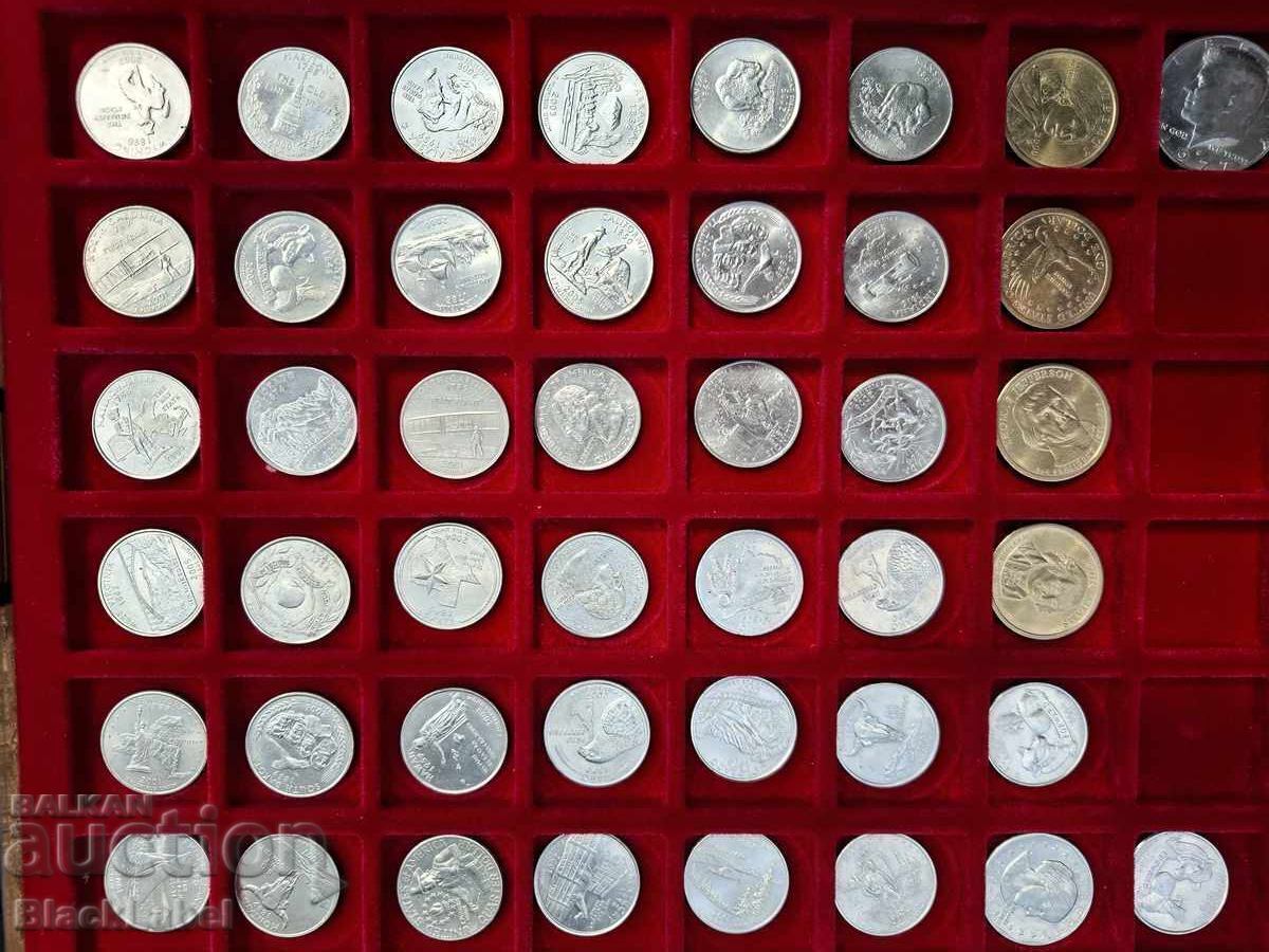 Large lot of 25 cent coins with price 70.00 BGN | € 35.79 Large lot of 25 cent coins with price 70.00 BGN | € 35.79