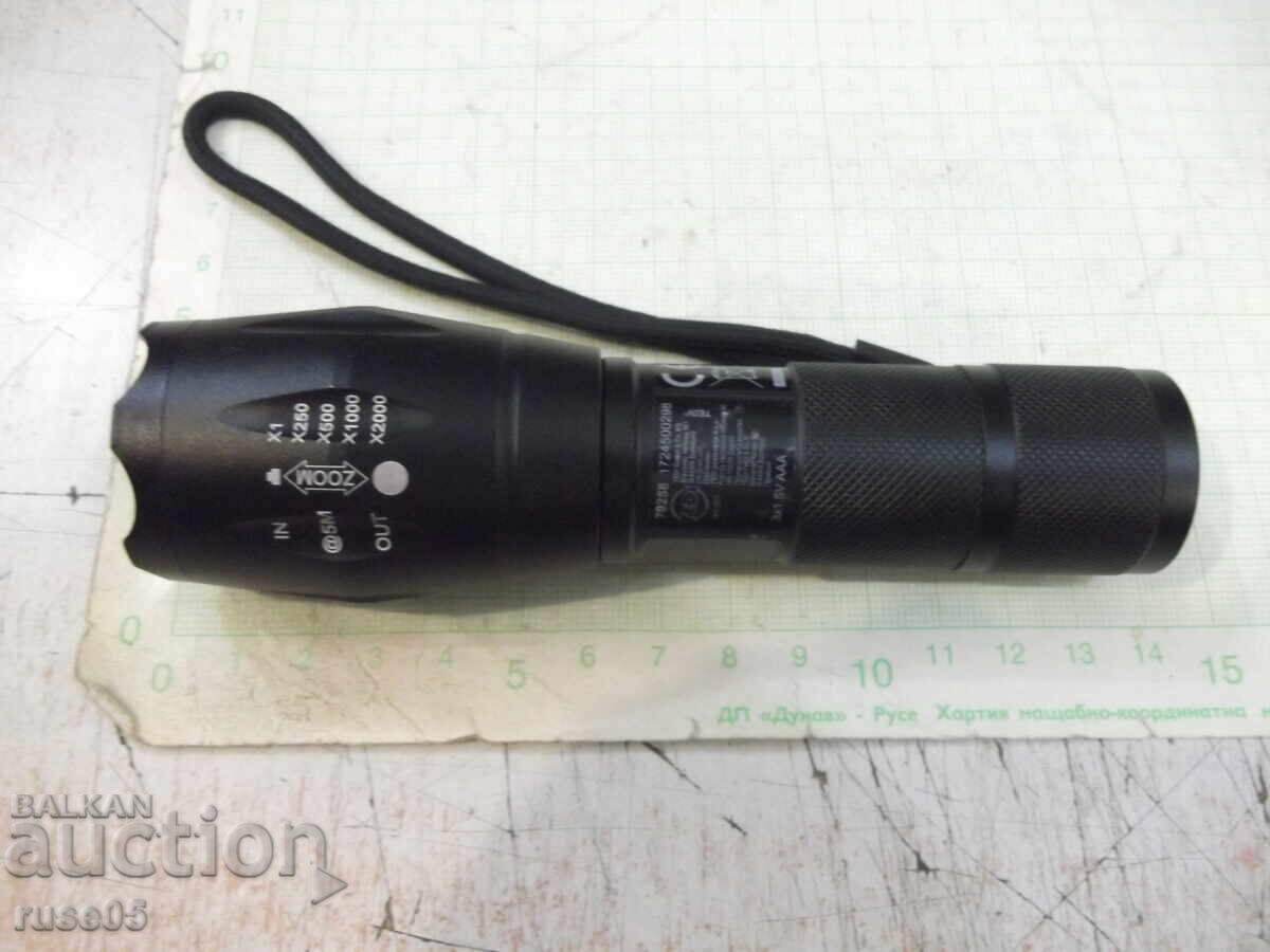 Lanternă poliție LED 3W, alb rece (6000K), cu 3xAA baterii - 5 Lanternă poliție LED 3W, alb rece (6000K), cu 3xAA baterii - 5