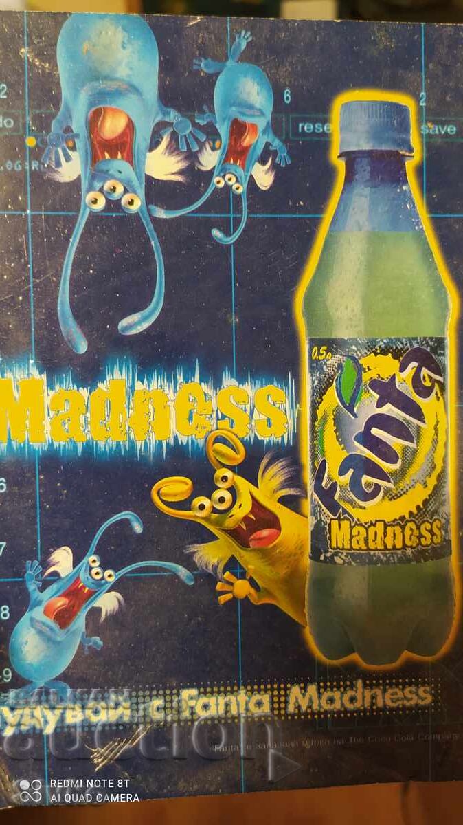 Διαφημιστική κάρτα Fanta