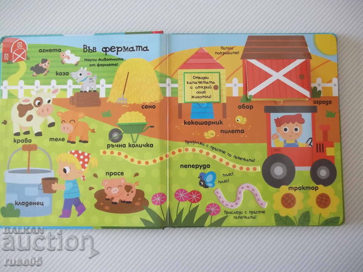 Book "Peek, Follow, Open! Animals - ed. PAN" - 12 pages - 7