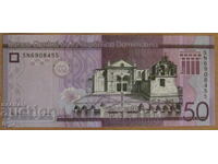 50 Pesos 2023, DOMINICAN REPUBLIC, UNC