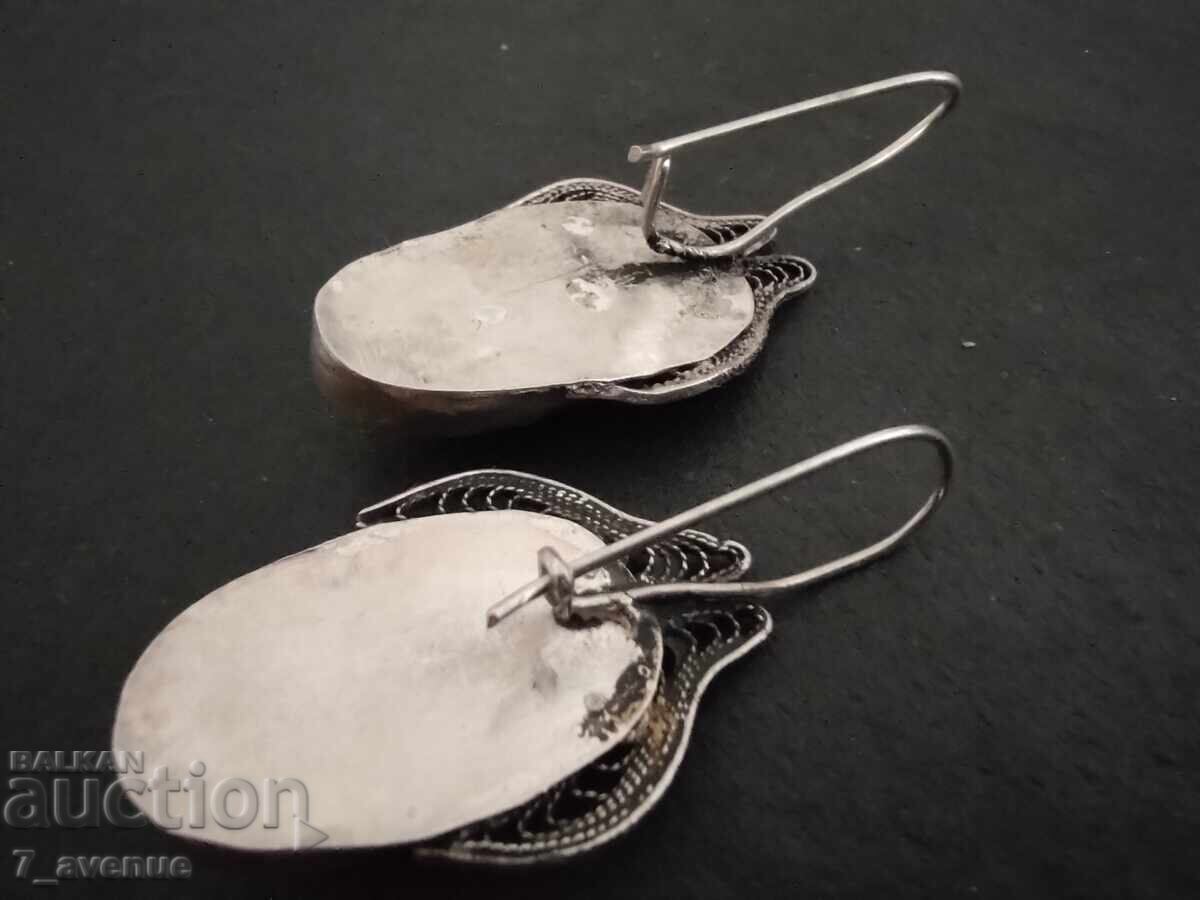 Σκουλαρίκια, κομψά, με πέτρες φιλιγκράν 28.06.25 με τιμή 199.00 BGN | € 101.75