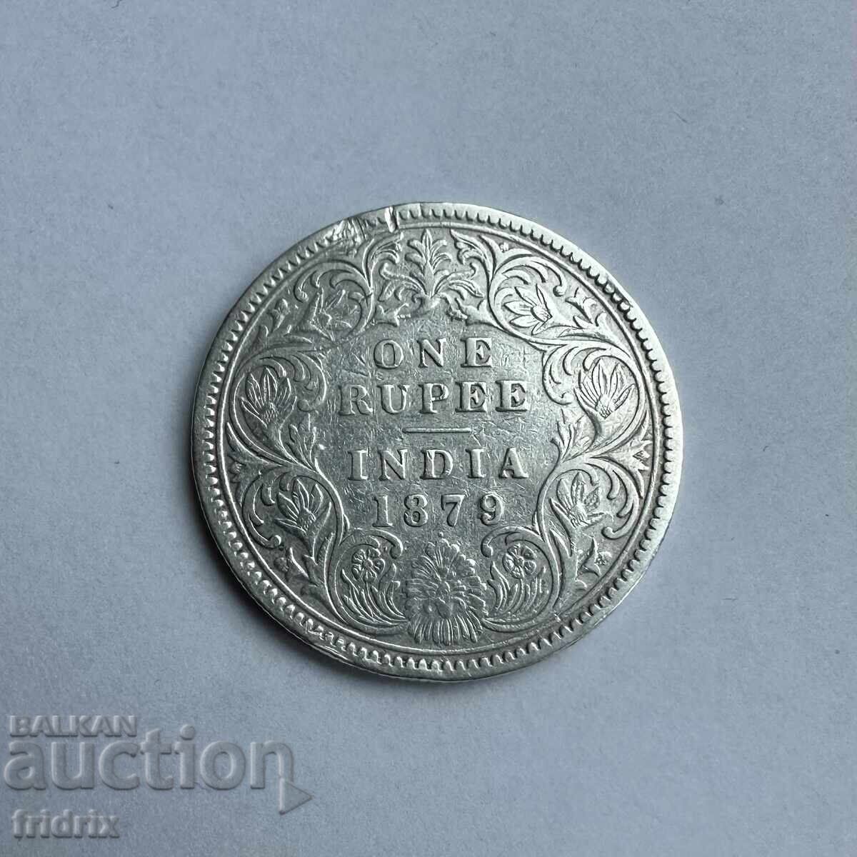 British India 1 rupee 1879 British India 1 rupee 1879