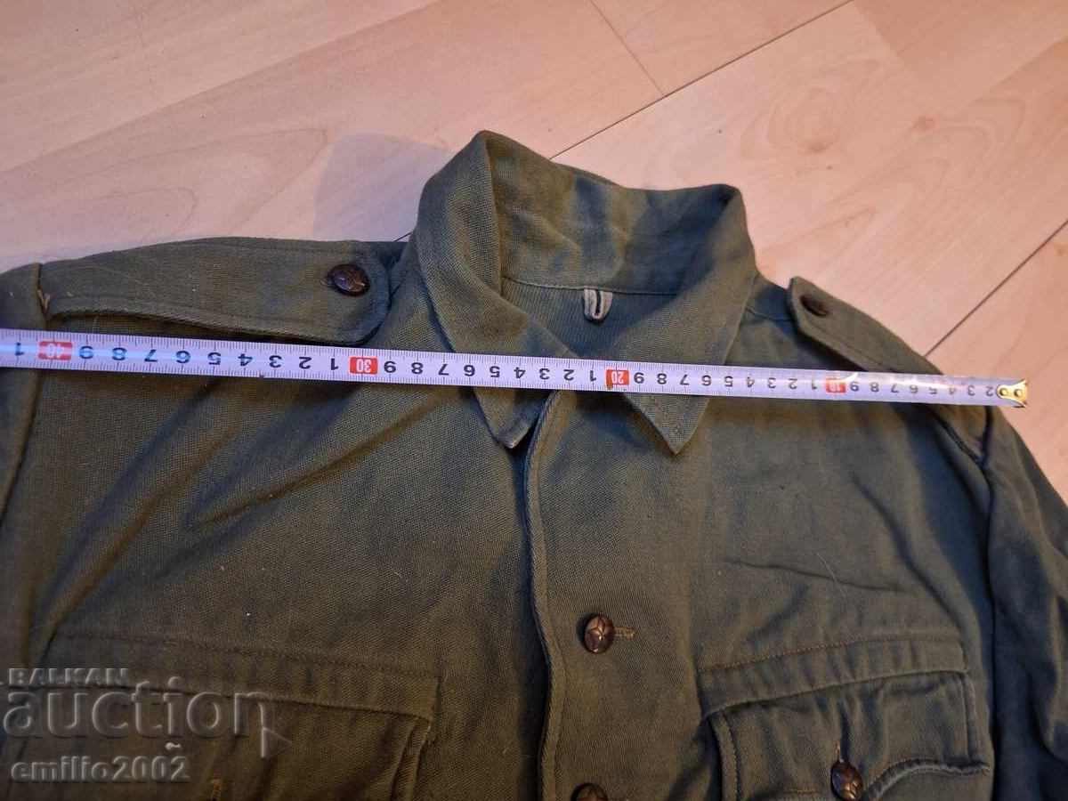 Παράδοση Στρατιωτικό καλοκαιρινό σακάκι (κιτέλ)