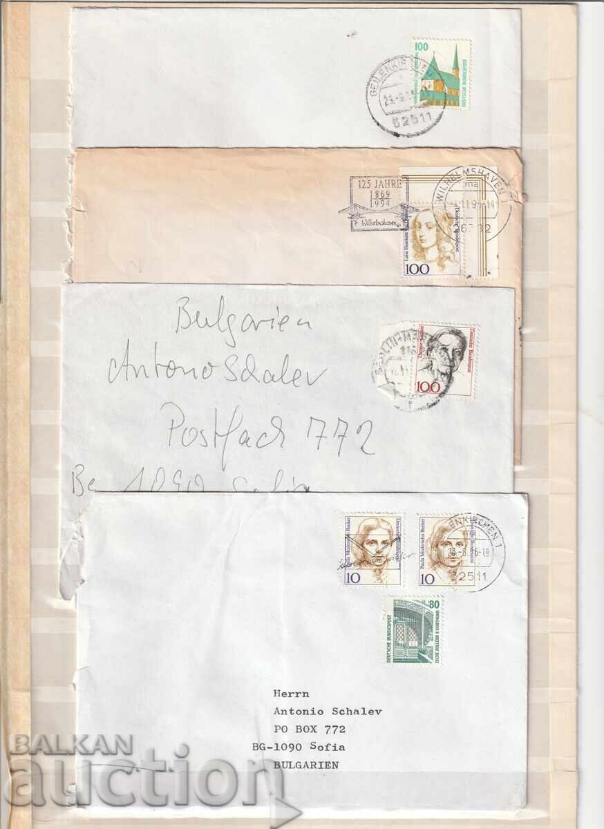 Germany P.P. traveled 4 pcs