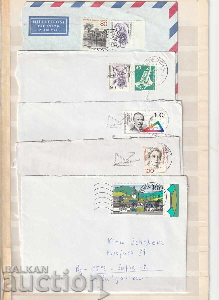 Germany P.P. traveled 5 pcs