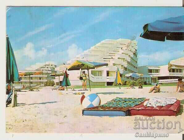 Картичка  България  Курорт Албена Плажът 1*