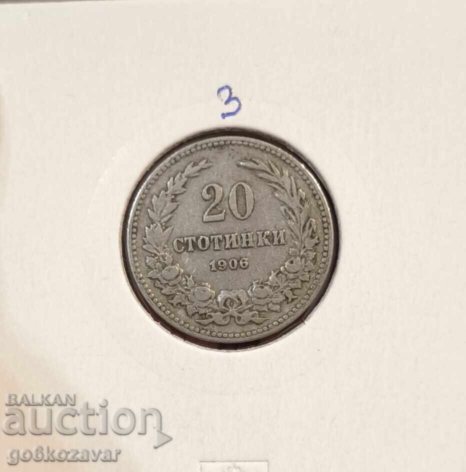 България 20 стотинки 1906г