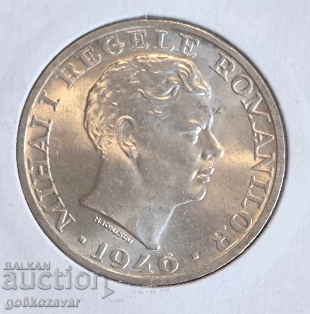 Румъния 25000 Лей 1946г Сребро UNC топ монета ! ! ! - 7