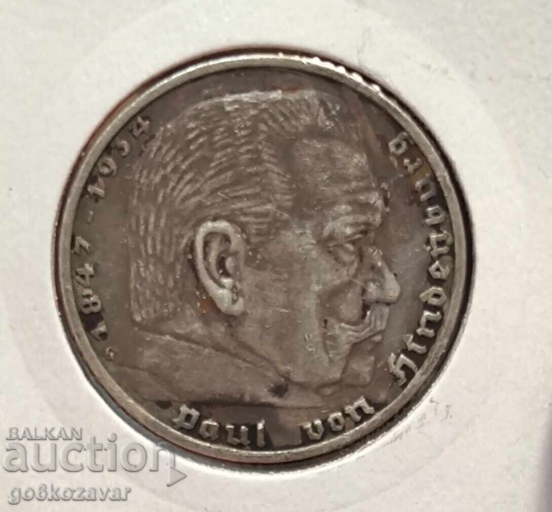 Germany Third Reich 5 Marks 1936 Silver! with price € 40.00 | 78.23 BGN