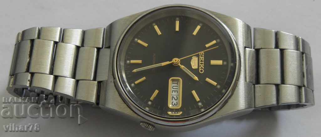 NEW SEIKO 5 AUTOMATIC WATCH WITH DOCUMENTS - 6