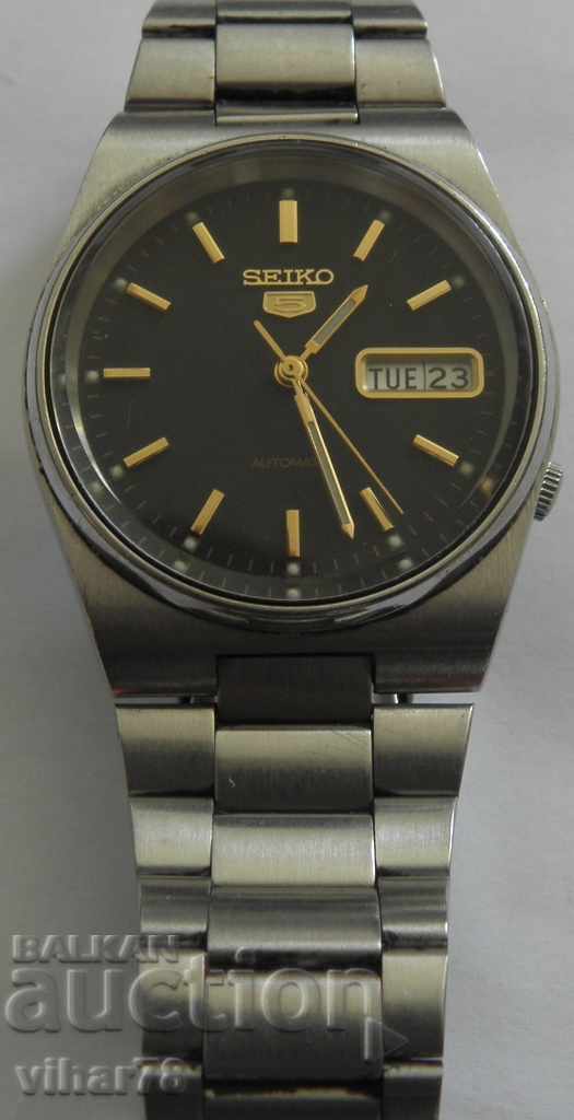 NEW SEIKO 5 AUTOMATIC WATCH WITH DOCUMENTS - 7