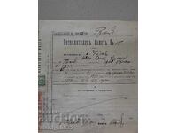 Bilet de Permis Document