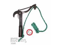 Shears for cutting high branches with a rope