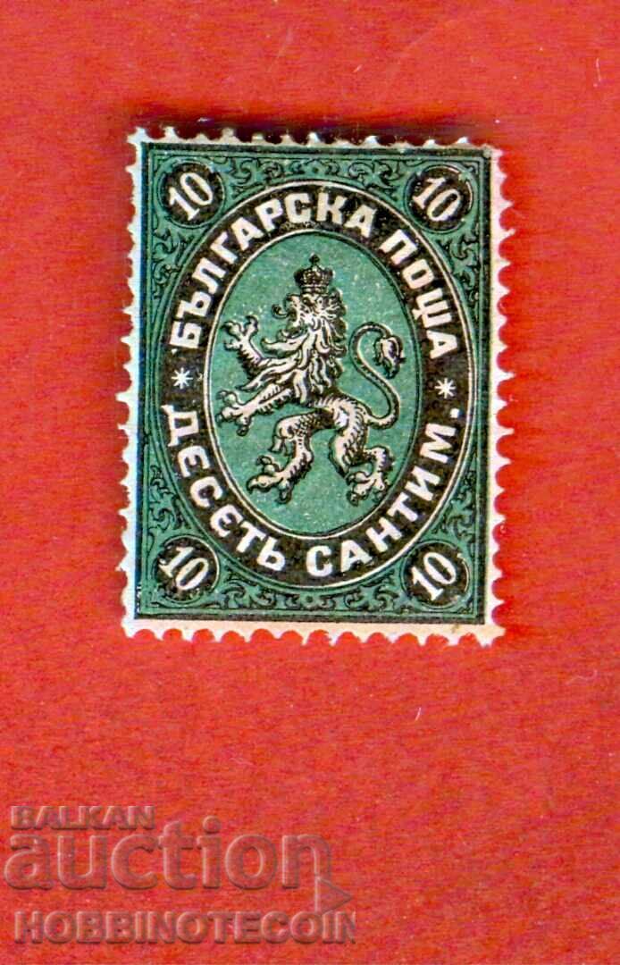 BULGARIA 10 CENTIMES CENTIMES CENTIMA BK 2 GUMA 1879 WITHOUT PRINT