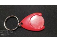 Breloc cu jeton pentru cărucior de cumpărături