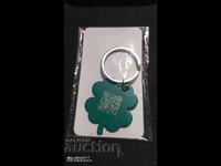 Breloc trifoi cu patru foi