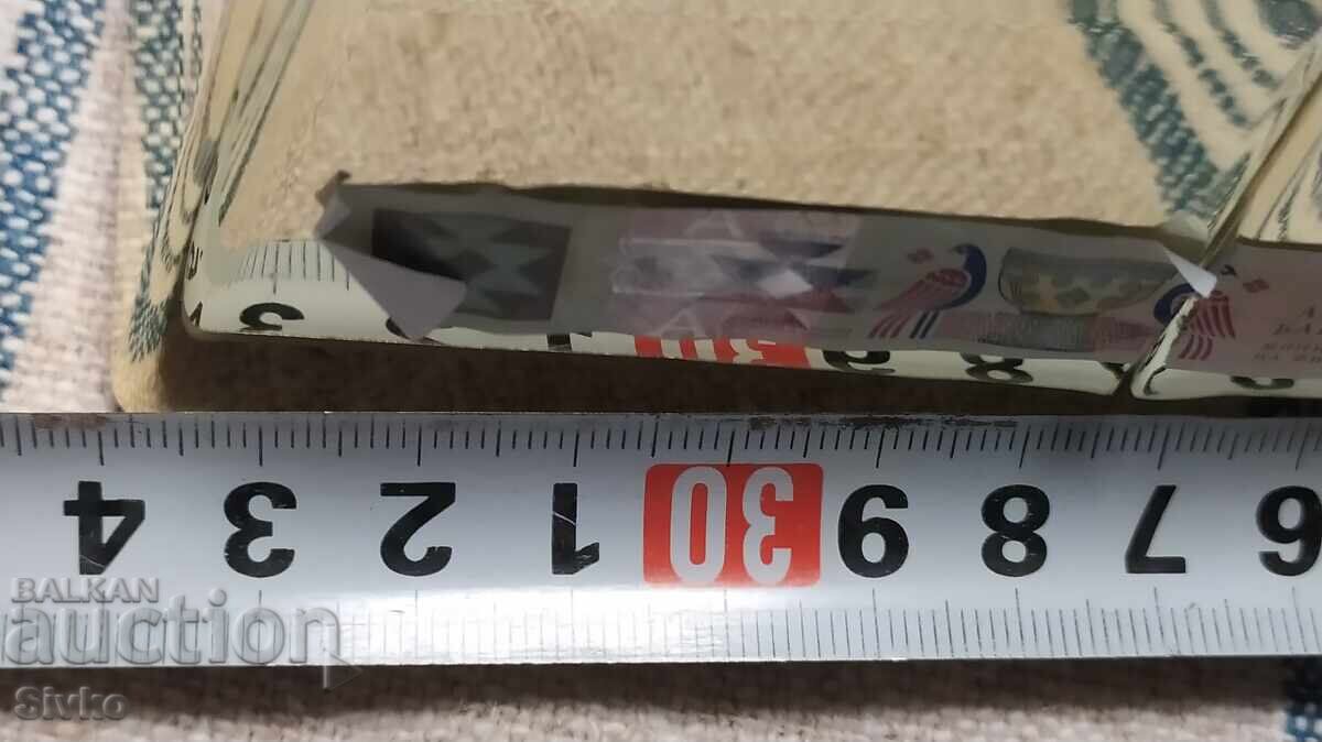 Κουτί ουίσκι σε σχήμα χρυσού ράβδου - 5