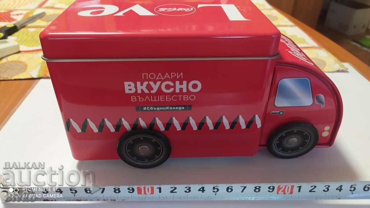 Licitație Cutie camion reclamă Coca Cola