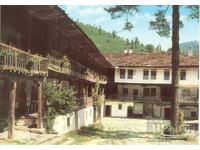 Παλιά καρτ ποστάλ - Μονή Τροίας