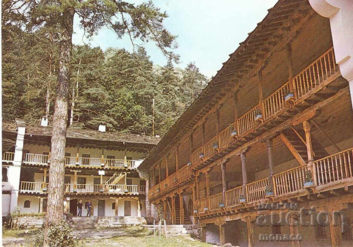 Παλιά καρτ ποστάλ - Μονή Τροίας Παλιά καρτ ποστάλ - Μονή Τροίας