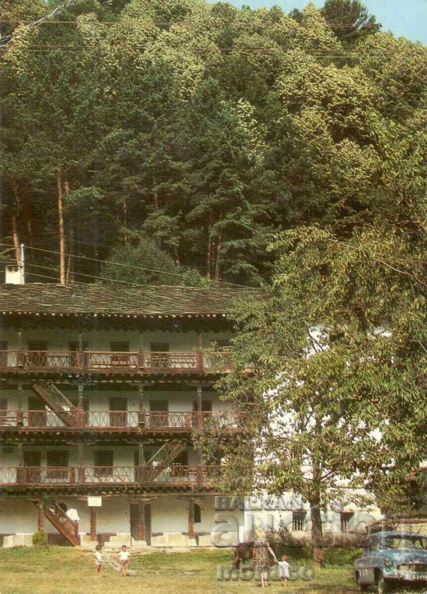 Стара картичка - Троянският манастир, северното крило Стара картичка - Троянският манастир, северното крило