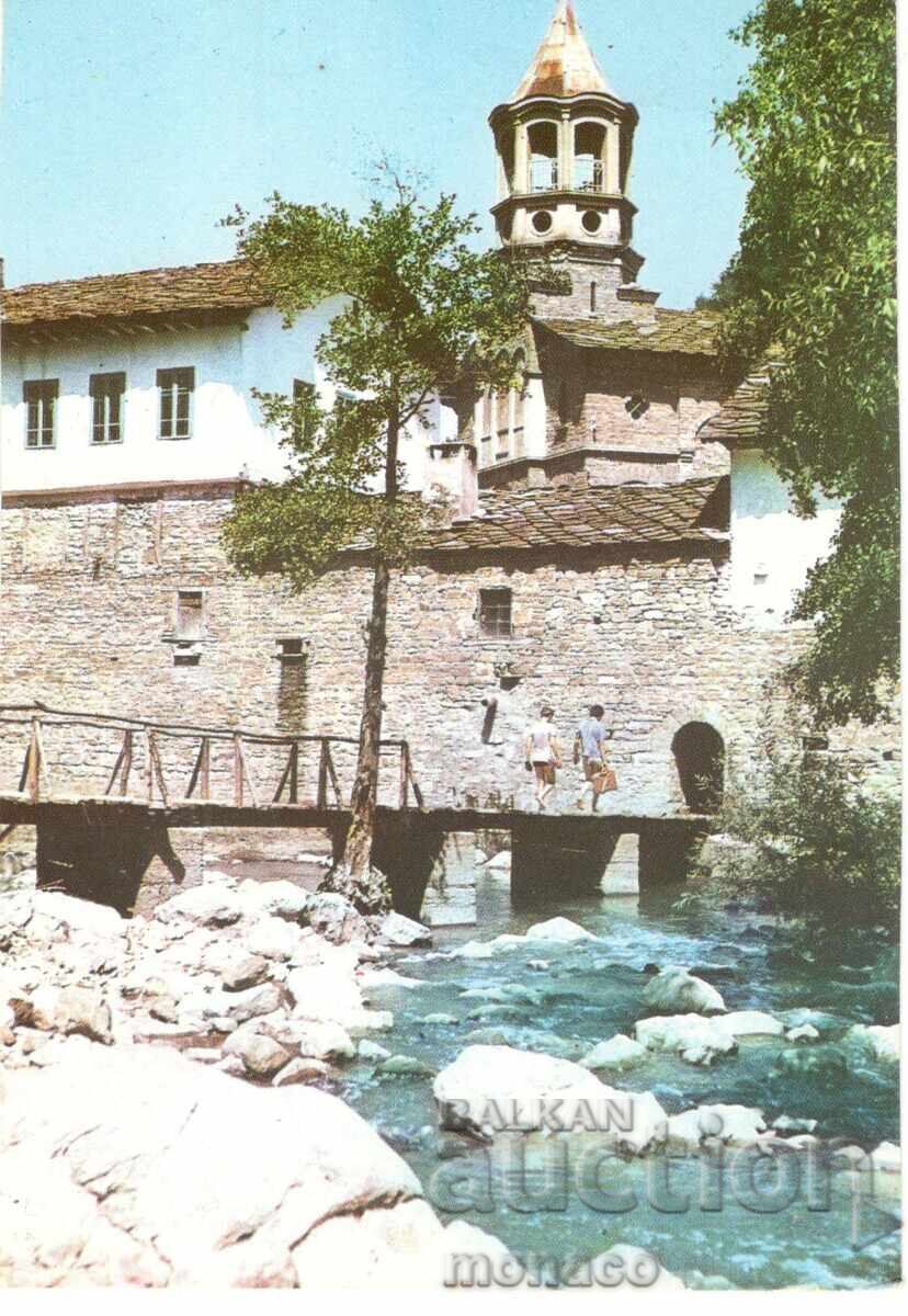 Carte poștală veche - Mănăstirea Drianovo