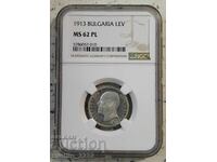 1 Lev 1913 MS 62 PL NGC