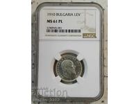 1 leu 1910 MS 61 PL NGC