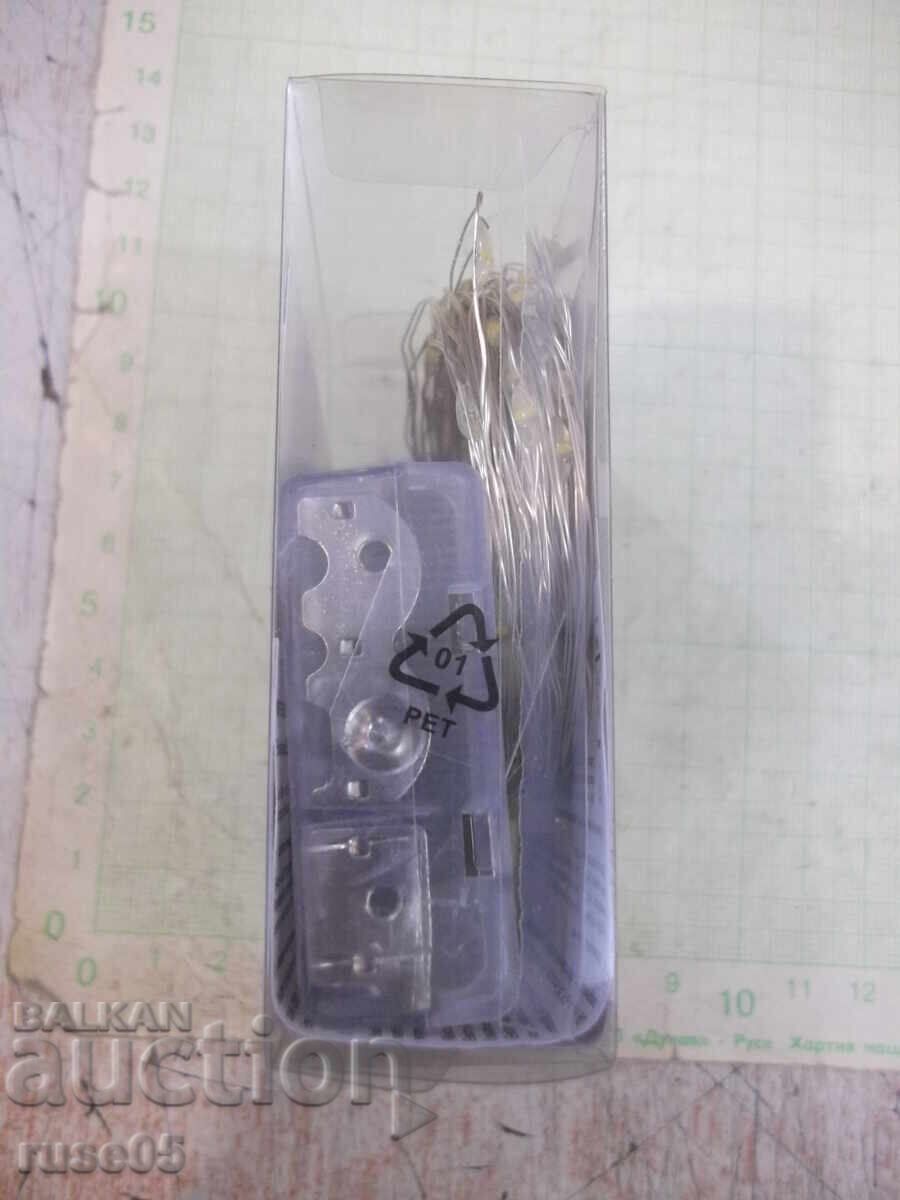 Ghirlandă micro LED luminoasă cu preț 5.00 BGN | € 2.56 Ghirlandă micro LED luminoasă cu preț 5.00 BGN | € 2.56