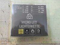 Ghirlandă micro LED luminoasă