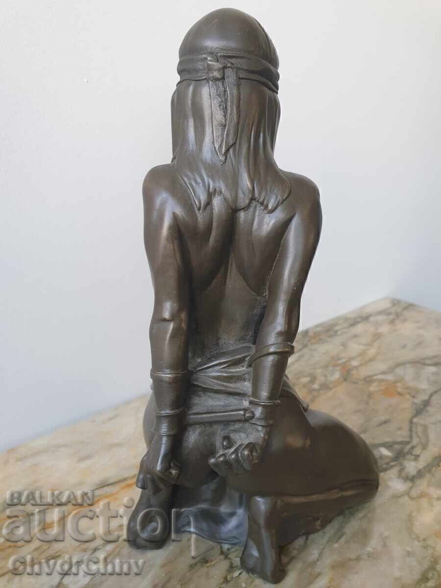 Delivery of Bronze sculpture / erotic / figure naked woman / statuette