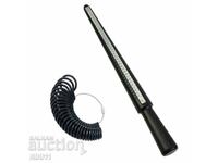 Con pentru inele, Mandrin, Mandrin pentru inel cu inele