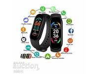 Smart waterproof Bluetooth bracelet M6 measures calories steps