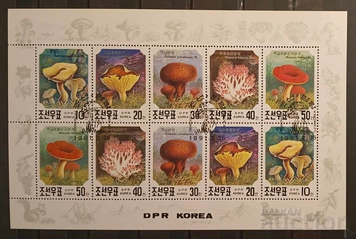 Coreea de Nord 1991 Floră/Ciuperci