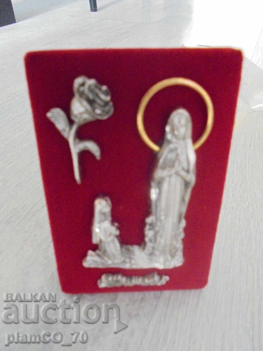 Delivery of №8123 Old Italian Religious Souvenir - Lourdes Delivery of №8123 Old Italian Religious Souvenir - Lourdes