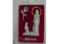 №8123 Old Italian Religious Souvenir - Lourdes
