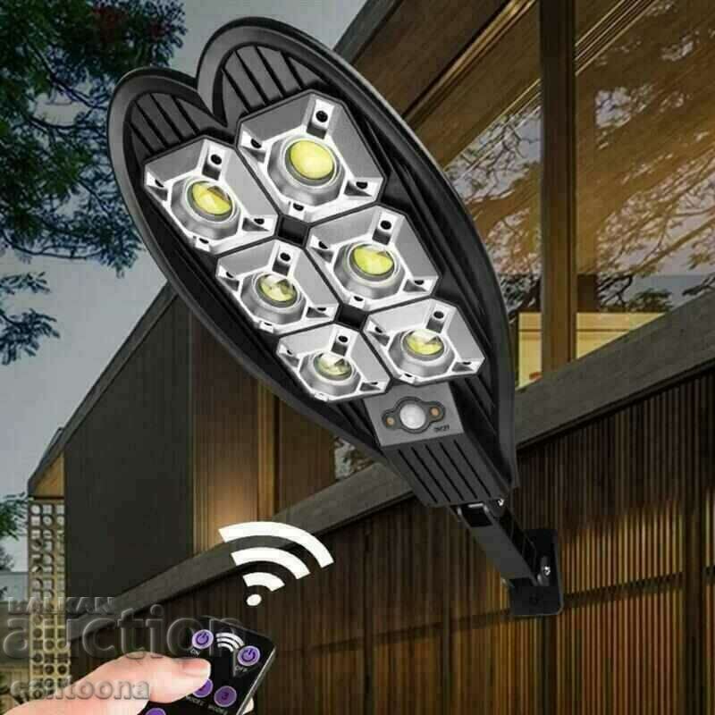 Δημοπρασία Διπλός ηλιακός λαμπτήρας 6 ισχυρές δίοδοι COB με μεγεθυντικούς φακούς, τηλεχειριστήριο Δημοπρασία Διπλός ηλιακός λαμπτήρας 6 ισχυρές δίοδοι COB με μεγεθυντικούς φακούς, τηλεχειριστήριο