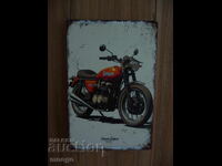 Simson Metal Sign GDR Moped Soc Classic Motorbike