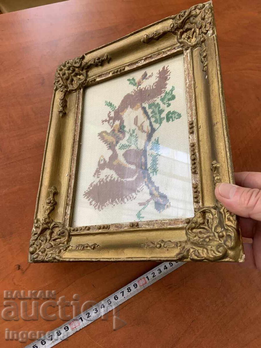 EARLY SOCIETY TAPESTRY SEWED PANEL WOOD FRAME - 5